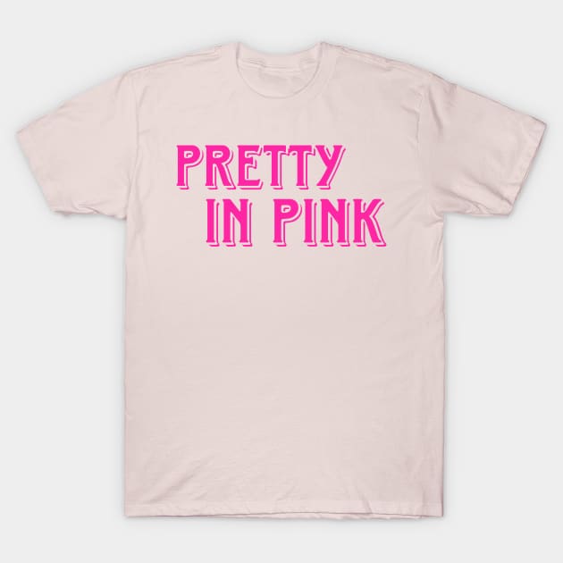 Pretty in pink T-Shirt by Byreem